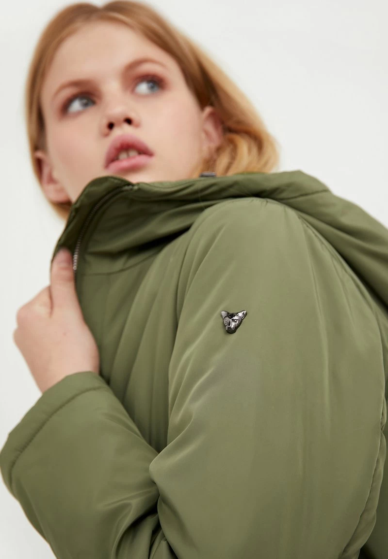 Finn Flare Damen Winterjacke - Khaki 7 Finn Flare Damen Winterjacke - Khaki – Bild 5