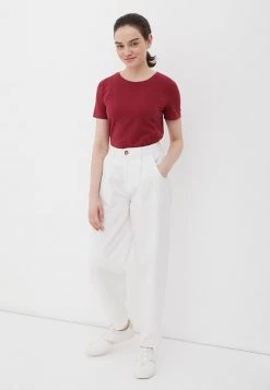 Finn Flare Damen T-Shirt Basic - Dark Red 11 Finn Flare Damen T-Shirt Basic - Dark Red -Finn Flare Verkaufsladen 48c6aae3cd164b9db554afe344fa3a3b