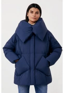 Finn Flare Damen Daunenmantel - Dark Blue