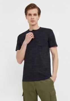Finn Flare Herren T-Shirt Basic - Black