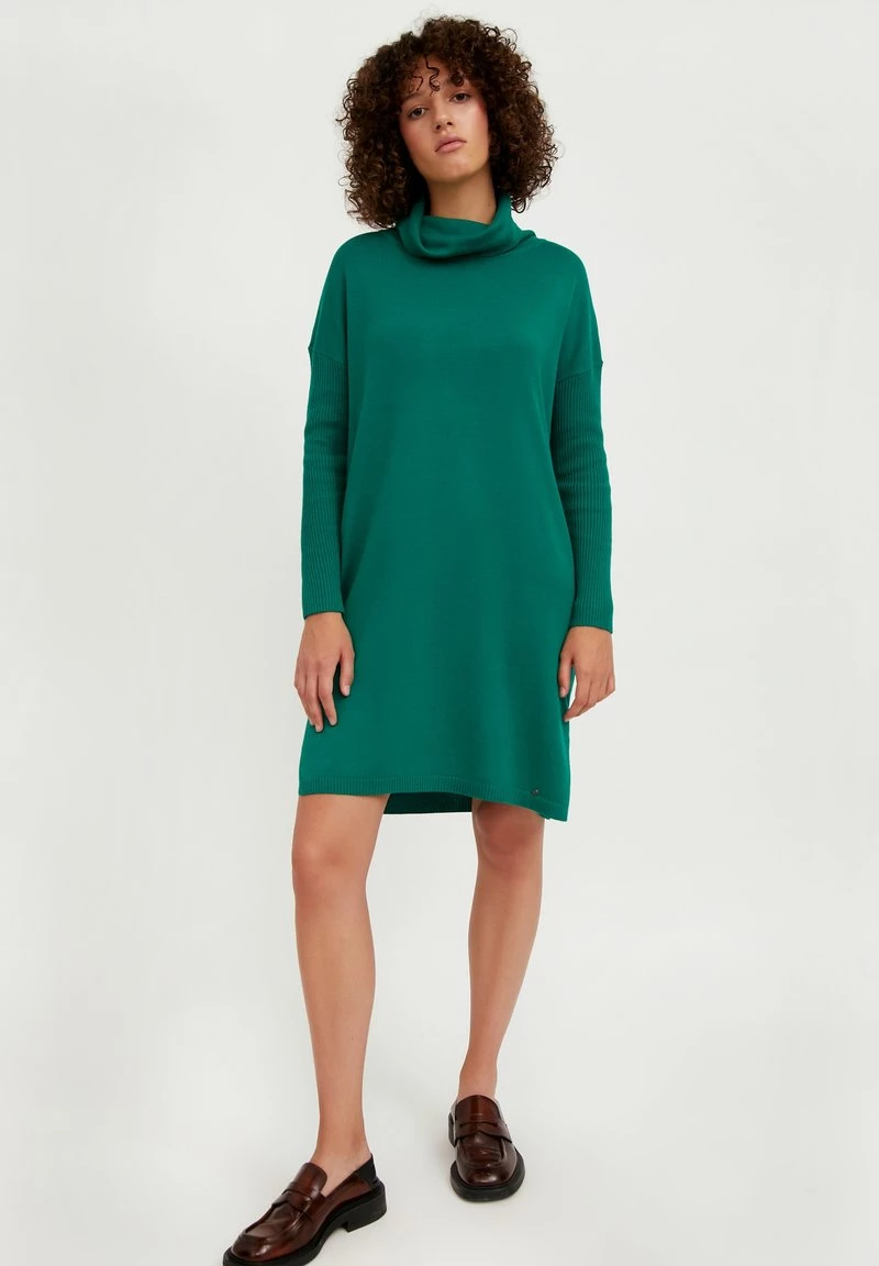Finn Flare Damen Strickkleid - Green 4 Finn Flare Damen Strickkleid - Green – Bild 2