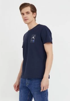 Finn Flare Herren T-Shirt Print - Dark Blue 12 Finn Flare Herren T-Shirt Print - Dark Blue -Finn Flare Verkaufsladen 4b0b51ba3f5247769e7cd89b5b3a064d