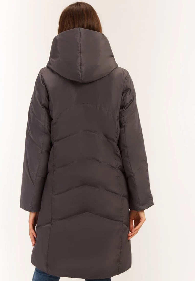 Finn Flare Damen MIT KUSCHELIGER KAPUZE - Wintermantel - Graphite 5 Finn Flare Damen MIT KUSCHELIGER KAPUZE - Wintermantel - Graphite – Bild 3