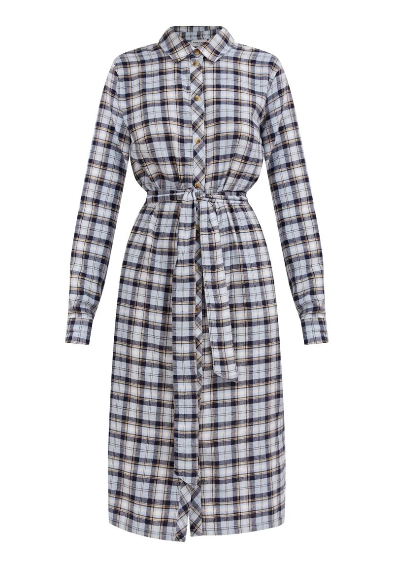 Finn Flare Damen Blusenkleid - Dark Blue 8 Finn Flare Damen Blusenkleid - Dark Blue – Bild 6