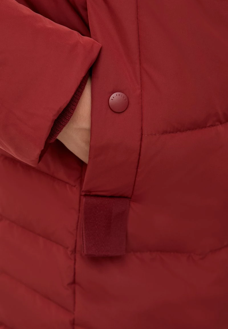 Finn Flare Damen Daunenmantel - Dark Red 7 Finn Flare Damen Daunenmantel - Dark Red – Bild 5