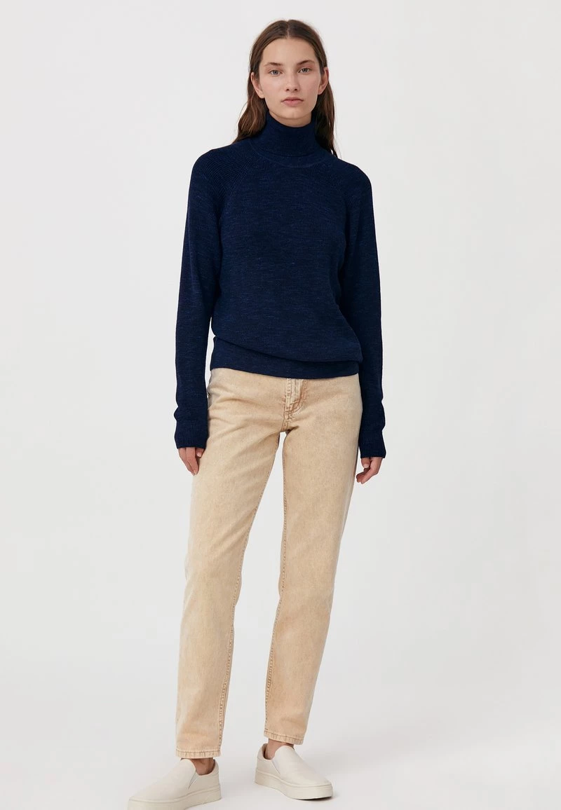 Finn Flare Damen Strickpullover - Dark Blue 4 Finn Flare Damen Strickpullover - Dark Blue – Bild 2