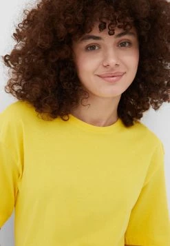 Finn Flare Damen T-Shirt Basic - Yellow 13 Finn Flare Damen T-Shirt Basic - Yellow -Finn Flare Verkaufsladen 4dc5e838fb4b455a84d35ba140bb1ac6