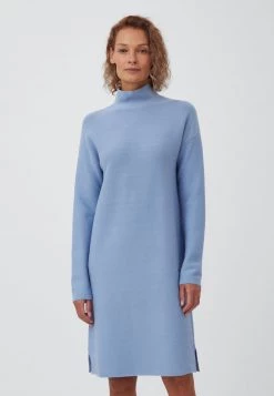 Finn Flare Damen STRICKKLEID - Strickkleid - Light Blue