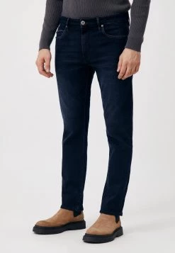 Finn Flare Herren Jeans Straight Leg - Dark Blue -Finn Flare Verkaufsladen 4dfa6c677461468da537fdbba2e13c7b