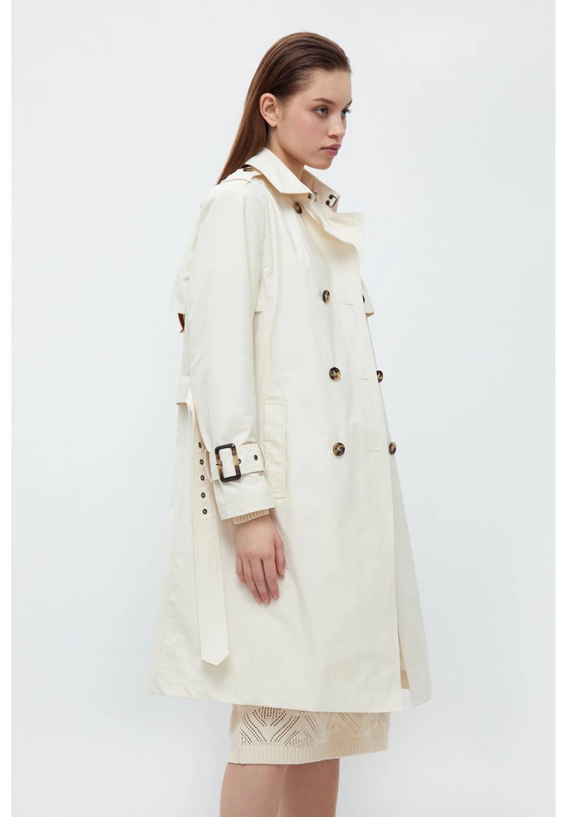 Finn Flare Trenchcoat - Beige | Damen 6 Finn Flare Trenchcoat - Beige | Damen – Bild 4