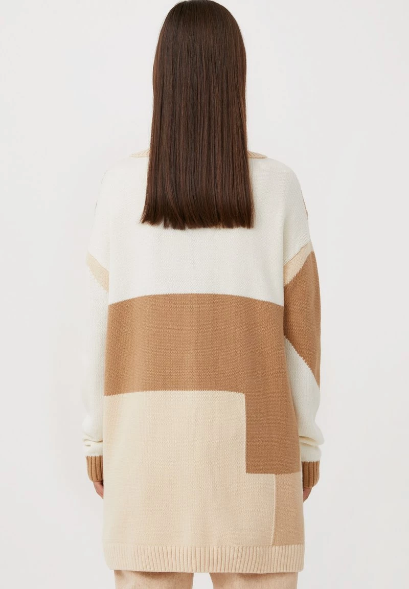 Finn Flare Strickjacke - Beige | Damen 5 Finn Flare Strickjacke - Beige | Damen – Bild 3