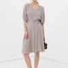 Finn Flare Damen Freizeitkleid - Grey 1 Finn Flare Damen Freizeitkleid - Grey -Finn Flare Verkaufsladen 4ece33100839449395f36ab57180f227