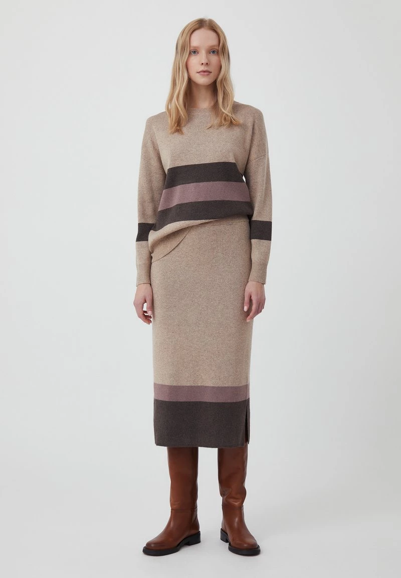 Finn Flare Damen A-Linien-Rock - Light Brown 4 Finn Flare Damen A-Linien-Rock - Light Brown – Bild 2