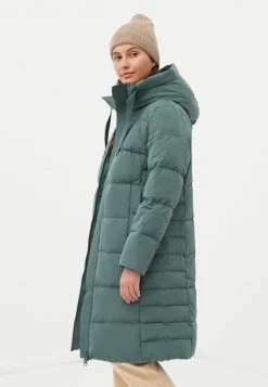 Finn Flare Damen Daunenmantel - Dark Green -Finn Flare Verkaufsladen 4f2f943fe02943628e88909a5208d5a9