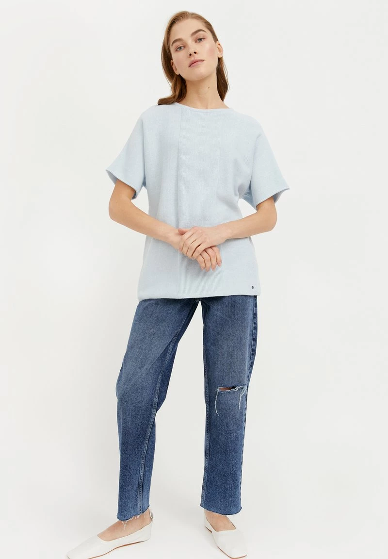 Finn Flare Damen RUNDHALS - T-Shirt Print - Grey-blue 4 Finn Flare Damen RUNDHALS - T-Shirt Print - Grey-blue – Bild 2