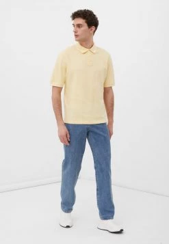 Finn Flare Herren Poloshirt - Yellow