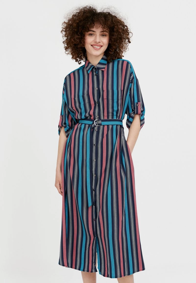 Finn Flare Blusenkleid - Dark Blue | Damen 3 Finn Flare Blusenkleid - Dark Blue | Damen