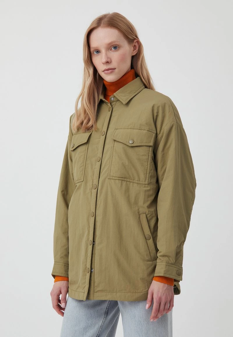 Finn Flare Damen ÜBERGANGS - Übergangsjacke - Olive-green 6 Finn Flare Damen ÜBERGANGS - Übergangsjacke - Olive-green – Bild 4