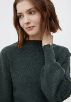 Finn Flare Damen Strickpullover - Dark Green 12 Finn Flare Damen Strickpullover - Dark Green -Finn Flare Verkaufsladen 5061372d6933427f82f018083ac1e73c