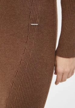 Finn Flare Damen Etuikleid - Dark Beige -Finn Flare Verkaufsladen 5064c07d2b124036938cc4c9cba44330