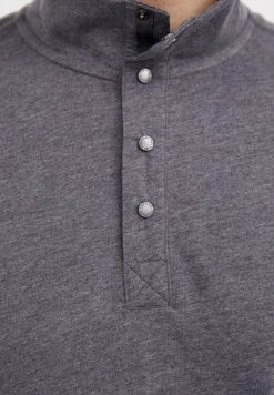 Finn Flare Herren Langarmshirt - Dark Grey Melange 14 Finn Flare Herren Langarmshirt - Dark Grey Melange -Finn Flare Verkaufsladen 506f521ed0a9431895b722cb4d4e9cc4