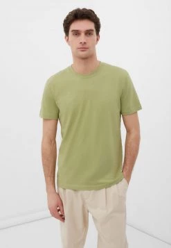 Finn Flare Herren T-Shirt Basic - Green