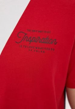 Finn Flare Herren KURZARM - T-Shirt Print - Red -Finn Flare Verkaufsladen 51db7739c4984dc3b3df24df32edb6b0