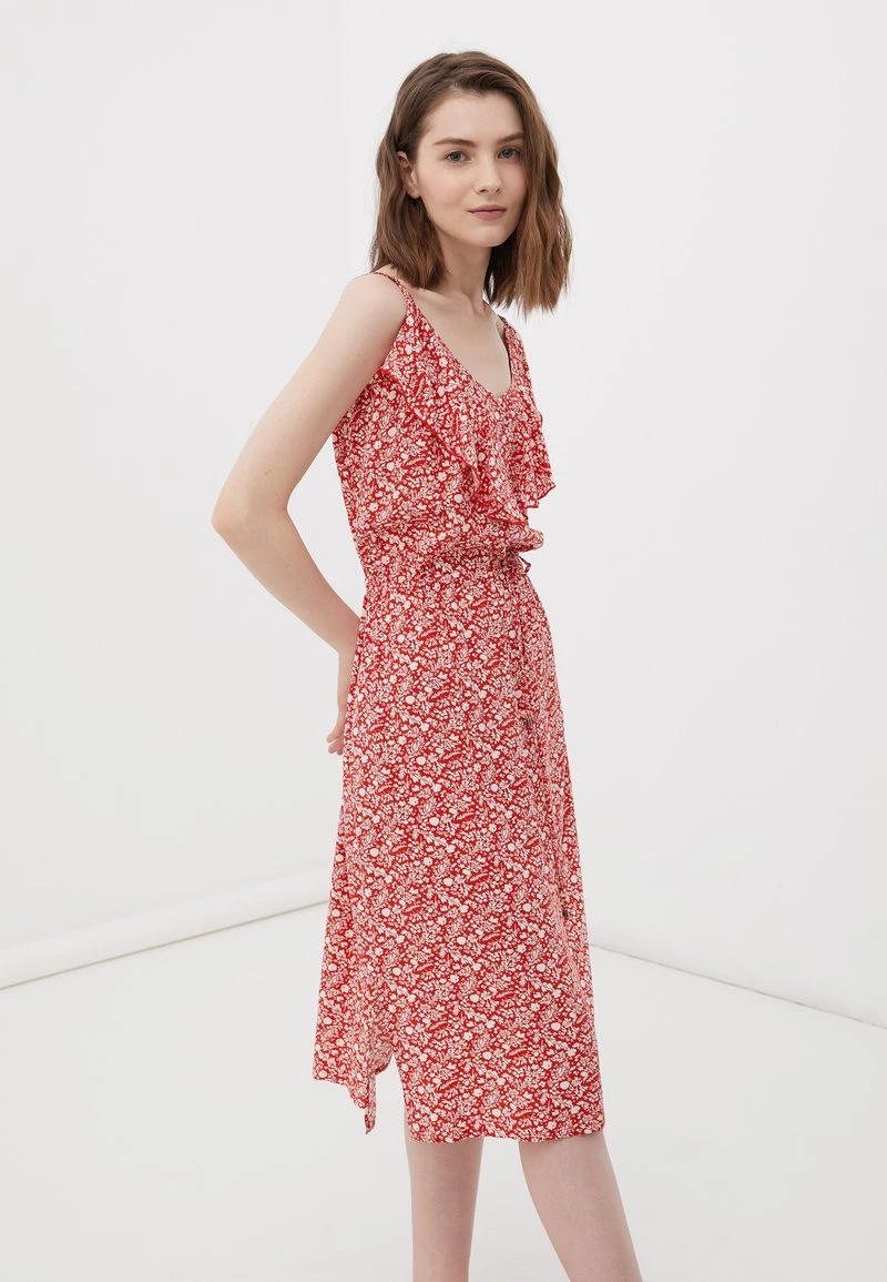 Finn Flare Damen Freizeitkleid - Red 6 Finn Flare Damen Freizeitkleid - Red – Bild 4