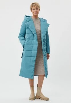 Finn Flare Damen Wintermantel - Dark Turquois -Finn Flare Verkaufsladen 52819a8e142a49caadd96ef38446204d