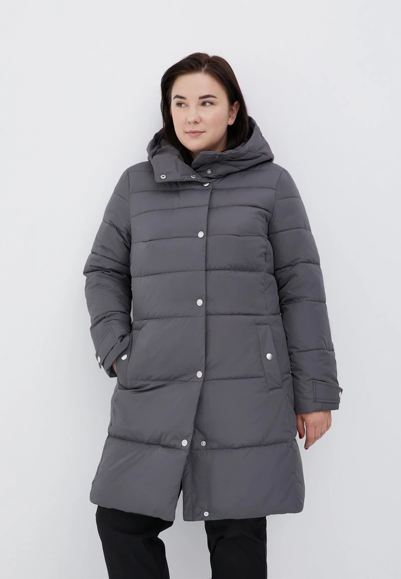 Finn Flare Damen Wintermantel - Dark Grey 3 Finn Flare Damen Wintermantel - Dark Grey