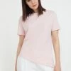 Finn Flare Damen T-Shirt Basic - Pink -Finn Flare Verkaufsladen 529d7c5c8064421a843bdff15c68ce68