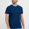 Finn Flare Herren T-Shirt Basic - Blue
