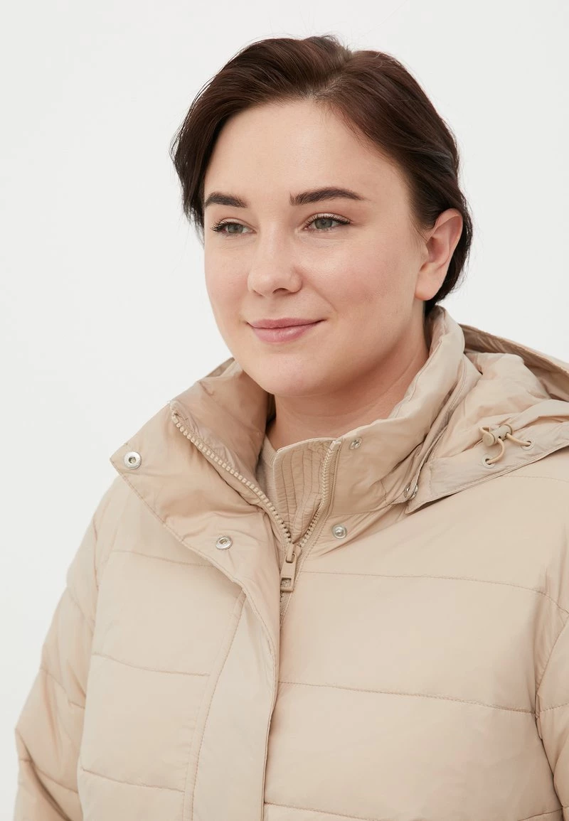 Finn Flare Damen Wintermantel - Beige 3 Finn Flare Damen Wintermantel - Beige