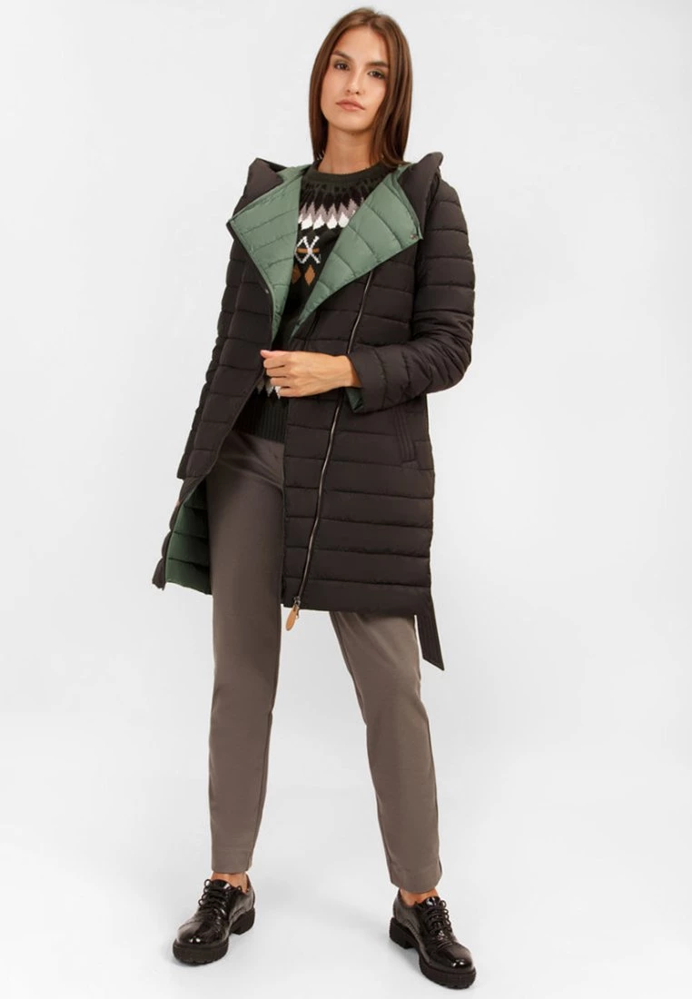 Finn Flare Damen Wintermantel - Black 4 Finn Flare Damen Wintermantel - Black – Bild 2