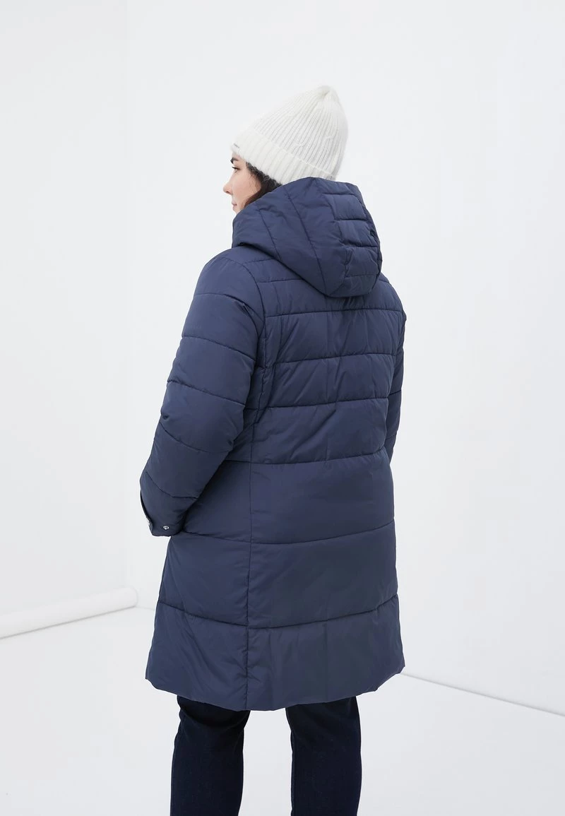 Finn Flare Damen Wintermantel - Dark Blue 5 Finn Flare Damen Wintermantel - Dark Blue – Bild 3