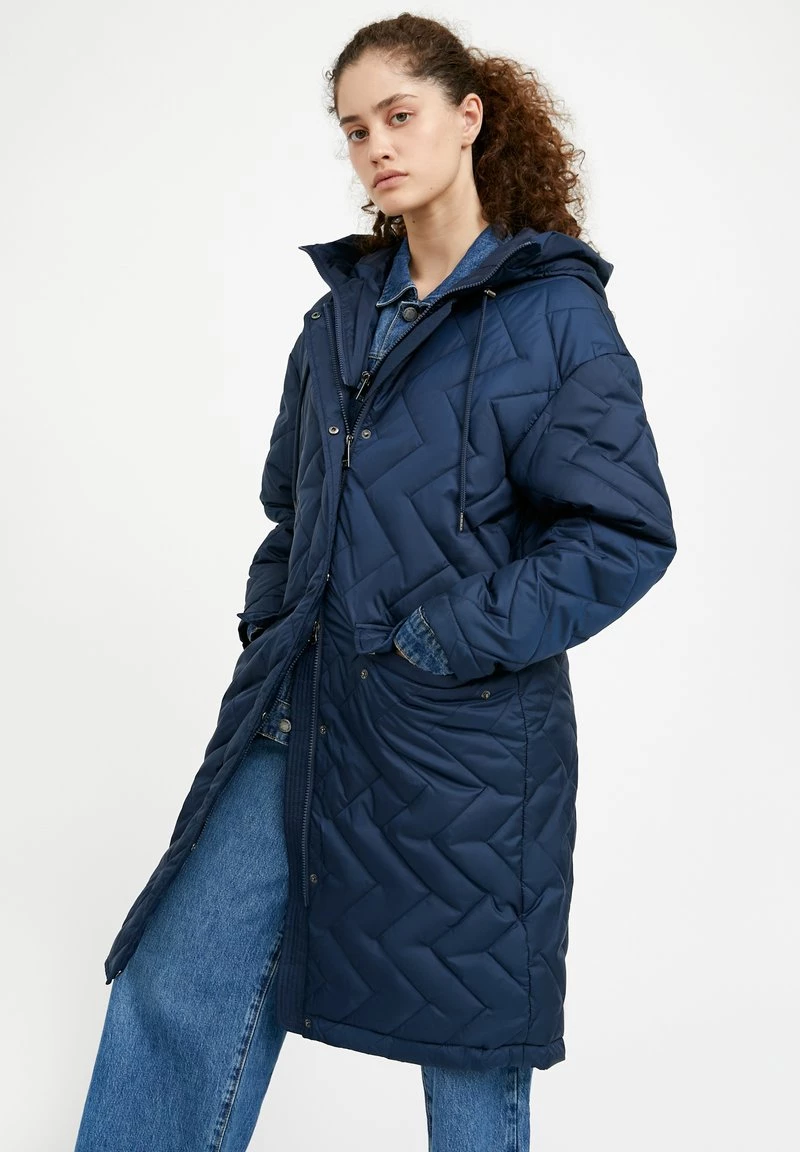 Finn Flare Wintermantel - Dark Blue | Damen 6 Finn Flare Wintermantel - Dark Blue | Damen – Bild 4