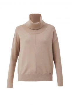 Damen FINN FLARE - Strickpullover - Beige -Finn Flare Verkaufsladen 53ba97dfc58746f6a45935eabed84855
