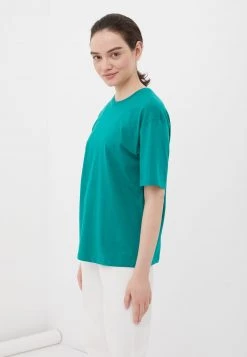 Finn Flare Damen T-Shirt Basic - Green 13 Finn Flare Damen T-Shirt Basic - Green -Finn Flare Verkaufsladen 54c31dd5b89340ed94da5fefe2f38cbf