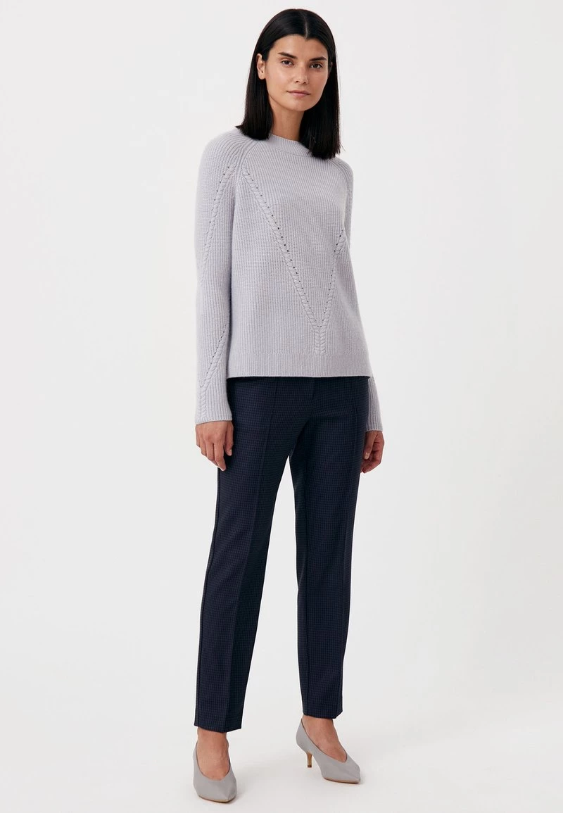 Finn Flare Damen LANGARM - Strickpullover - Light Grey 4 Finn Flare Damen LANGARM - Strickpullover - Light Grey – Bild 2