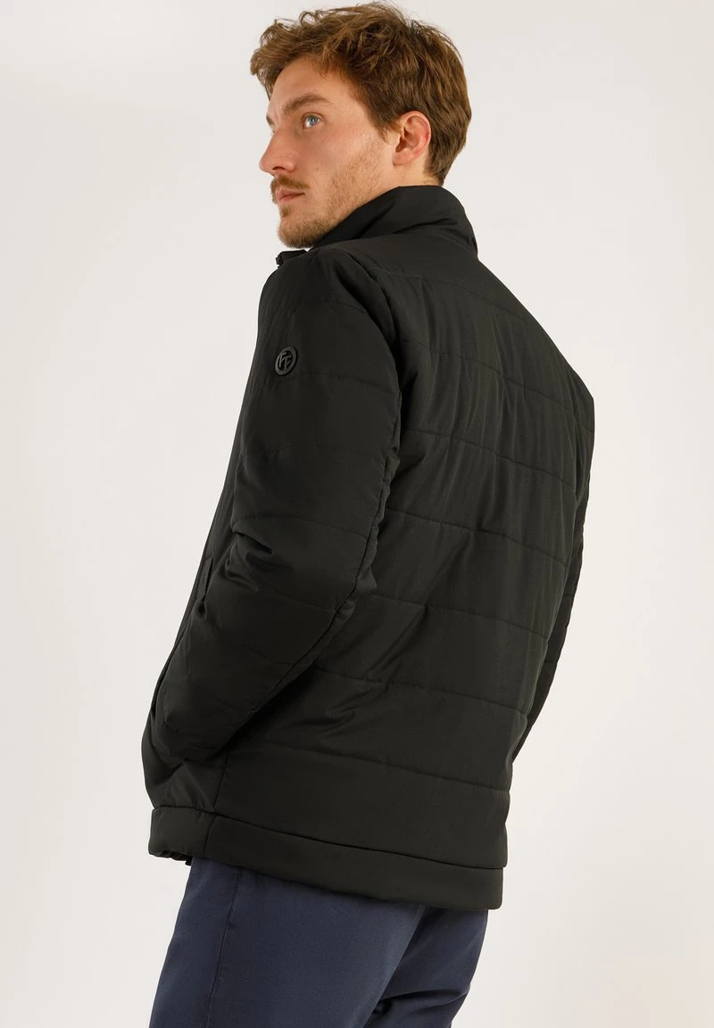 Finn Flare Herren IM MODERNEN LOOK - Winterjacke - Black 5 Finn Flare Herren IM MODERNEN LOOK - Winterjacke - Black – Bild 3