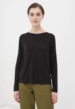 Finn Flare Damen Langarmshirt - Black