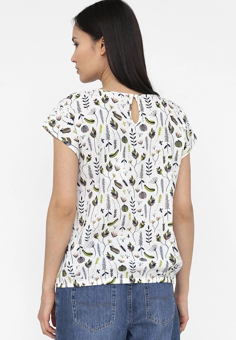 Finn Flare Damen Bluse - White 5 Finn Flare Damen Bluse - White – Bild 3