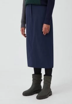 Finn Flare Damen A-Linien-Rock - Dark Blue -Finn Flare Verkaufsladen 55dd4e9164984763921481a55bd066b4