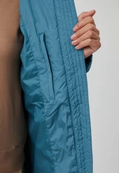 Finn Flare Damen Wintermantel - Dark Turquois -Finn Flare Verkaufsladen 55e40e6be2fd4879b97d47a768d45d64