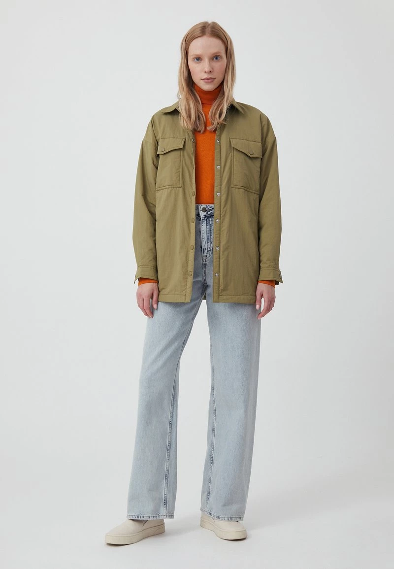 Finn Flare Damen ÜBERGANGS - Übergangsjacke - Olive-green 4 Finn Flare Damen ÜBERGANGS - Übergangsjacke - Olive-green – Bild 2