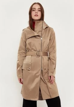 Finn Flare Damen Regenjacke / Wasserabweisende Jacke - Beige