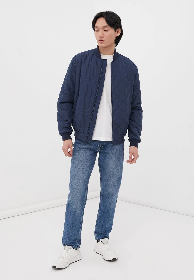 Finn Flare Herren Winterjacke - Dark Blue 4 Finn Flare Herren Winterjacke - Dark Blue – Bild 2