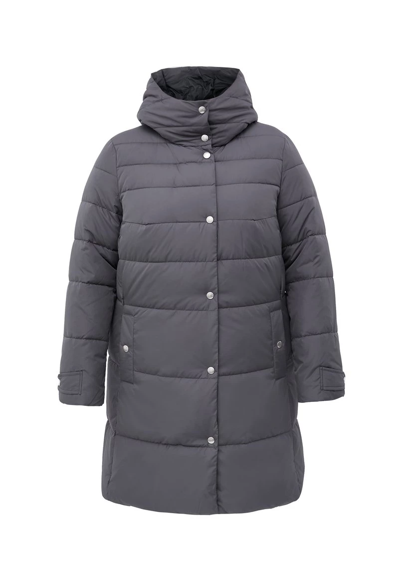 Finn Flare Damen Wintermantel - Dark Grey 8 Finn Flare Damen Wintermantel - Dark Grey – Bild 6