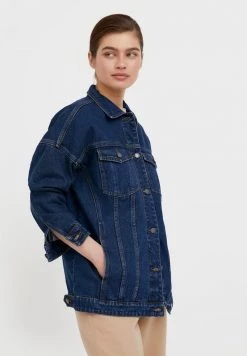 Finn Flare Damen Jeansjacke - Dark Blue 11 Finn Flare Damen Jeansjacke - Dark Blue -Finn Flare Verkaufsladen 5704b38d8e3646d29bb5473b455086f9