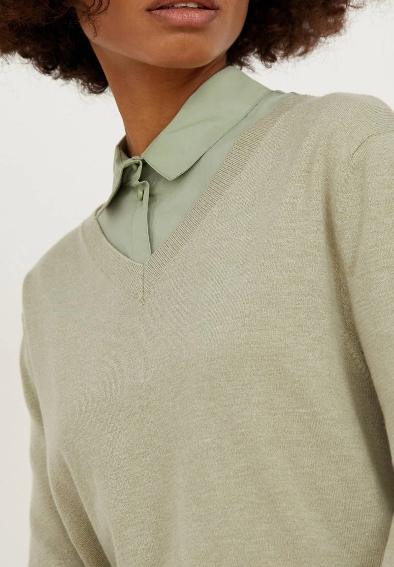 Finn Flare Damen Sweatshirt - Light Green 8 Finn Flare Damen Sweatshirt - Light Green – Bild 6